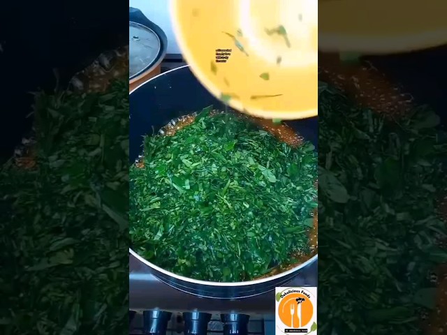 Make Your Vegetable Soup Like This: Ofe Akwukwu Nri/ Edinkang Ikong #shortsvideo  #trending