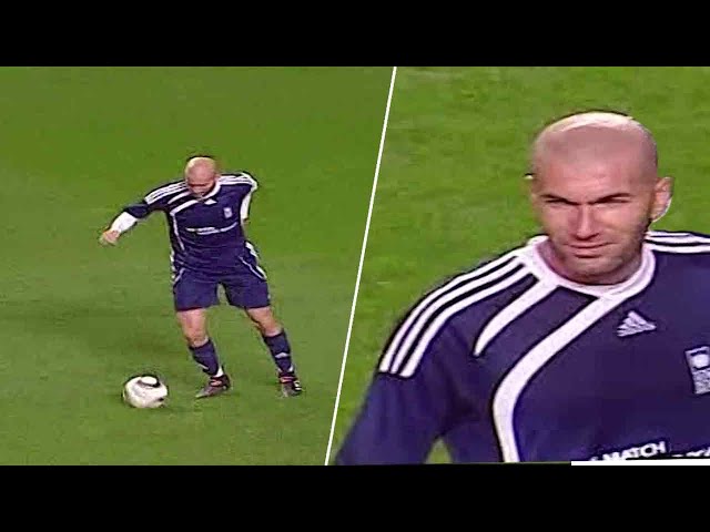 Zidane Still Got It After Career In 2010