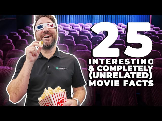 25 Interesting (and Completely Unrelated) Movie Facts