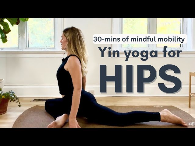 30-min yin yoga | the best deep stretches for hips!