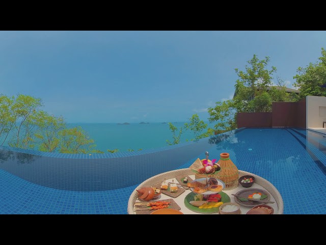 360° Conrad Koh Samui - Floating Breakfast