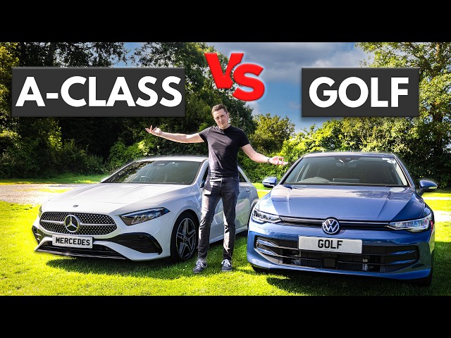 Mercedes A-Class vs VW Golf 2024 COMPARISON! | Which is BEST?