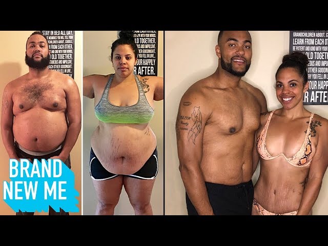 Couple Goals: Our 1 Year Body Transformation Losing 220lbs | BRAND NEW ME