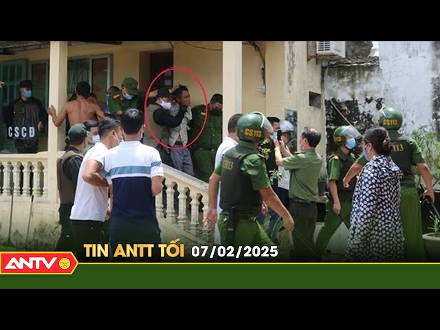 Tin tức an ninh trật tự nóng, thời sự Việt Nam mới nhất 24h tối ngày 7/2 | ANTV