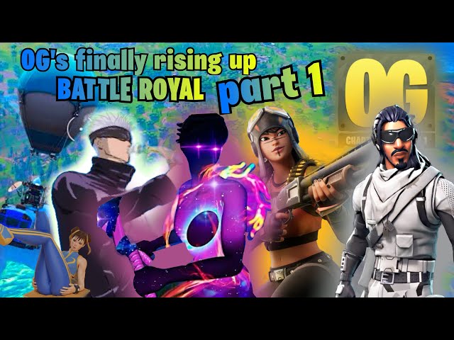 PLAYING FORTNITE OG part 1, With the goofy goobsters. No way this happened!!!!😲