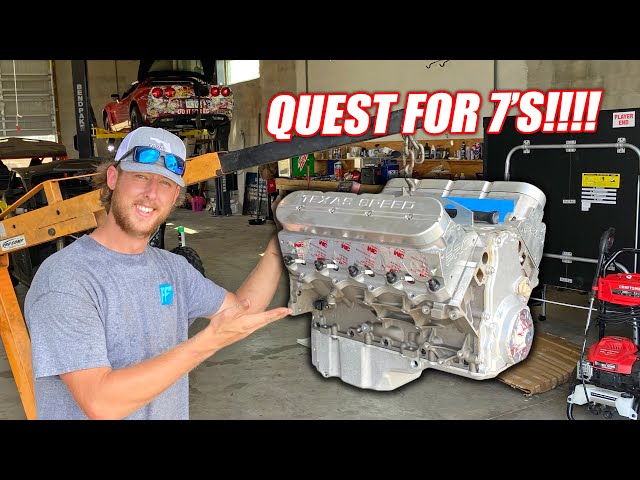 Introducing Ruby's NEW "Hand-Me-Down" 1,500 Horsepower Texas Speed 7.0L!! (TIME FOR A 7 SECOND PASS)