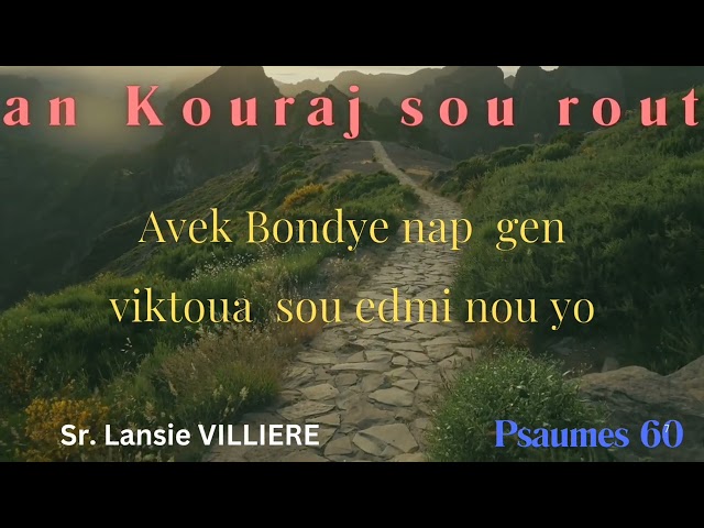 Avek Bondye nap gen viktoua s...// Sr Lansie VILLIERE