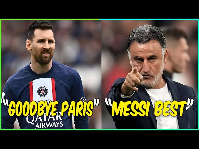 Breaking News: Messi Confirmed to Leave PSG - Last Game Highlights vs Clermont Foot