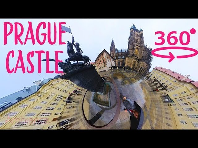 Largest Castle in the World- Prague: 360 video