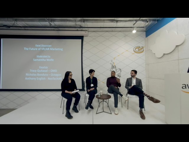 Samantha Wolfe hosts the NYVR ( Future of VR/AR Marketing ) Panel on 18 Mar 2019 @NY_VR