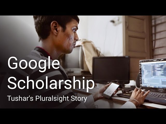 Google Reskilling India Scholarship - Tushar's Pluralsight Story