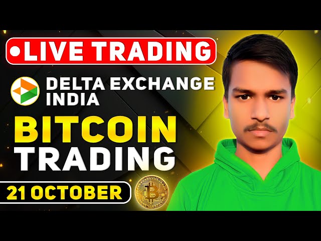 Live Trading | 21 October, Live Bitcoin Trading, CryptoTrading | #livetrading #shortsfeed #shorts