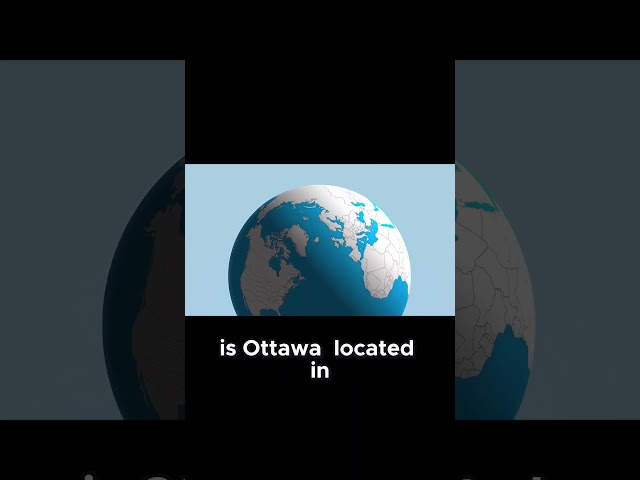 Discover the CAPITAL of CANADA! - WORLD CAPITAL CITIES #shortsfeed