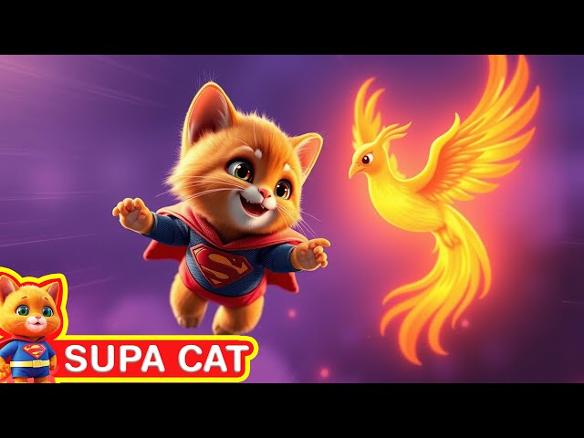 The Phoenix's Eternal Flame | Bedtime Story & Lullabies | Fairytale - SUPA CAT