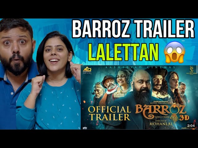 Barroz 3D - Guardian of Treasure | A Virtual 3D Trailer Reaction | Mohanlal | Antony Perumbavoor |