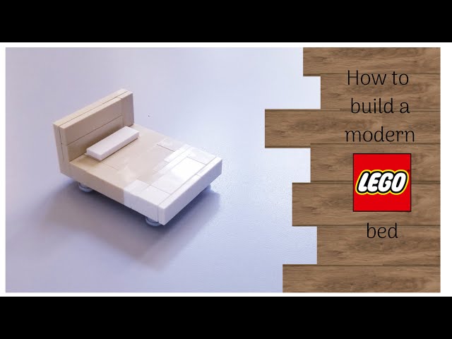 How to build a modern LEGO bed