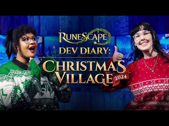 Dev Diary: Christmas Village 2024 | Diango's Workshop | Live Dec 2 | RuneScape