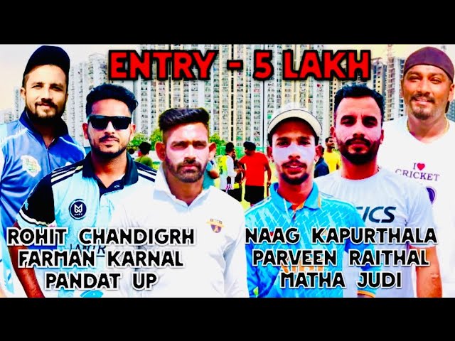 5 Lakh Ka Entry Match🔥 | Tennis Cricket Ka Sabse Bada Triple Wicket Match 🏏| Per Set 64k 😱