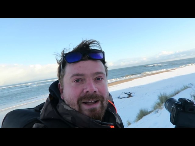 CRUDEN BAY - SCOTTISH SNOW BEACH ADVENTURE DAY