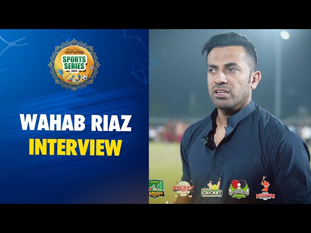 Wahab Riaz Interview | Kabaddi Championship 2023 | Day 4 | Sports Series 2023 | MIA2T