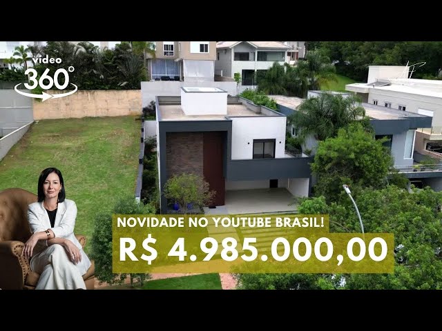 THE FIRST HOME ON YOUTUBE BRAZIL IN 360 DEGREES 🤩 ALPHAVILLE GÊNESIS 1 | ANDRÉIA FAGUNDES REAL ES...