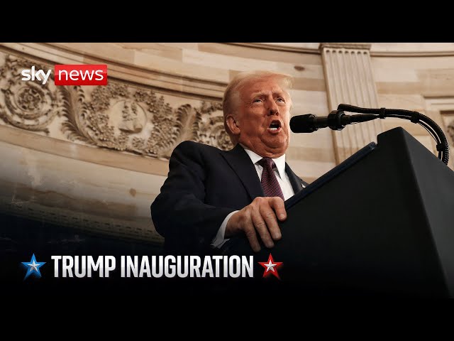 Donald Trump doesn't hold back in historic inauguration address - Watch full speech