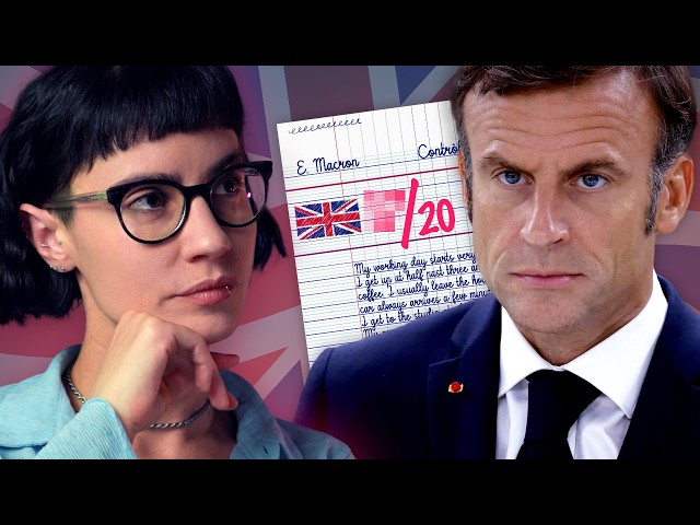 Macron parle-t-il bien Anglais ? Je le note sur 20 !