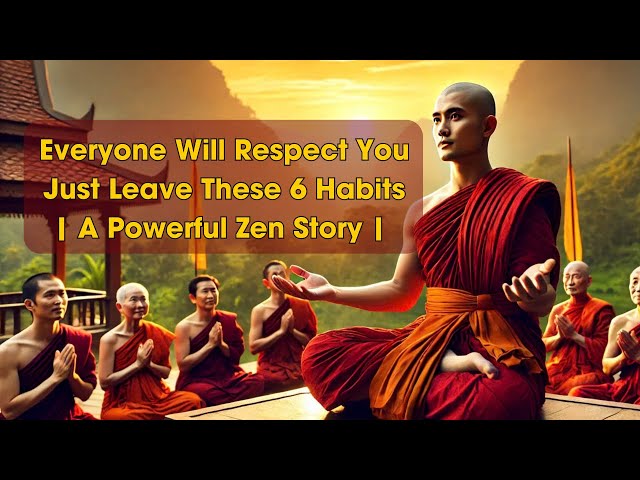 Everyone Will Respect You Just Leave These 6 Habits - A Powerful Zen Story