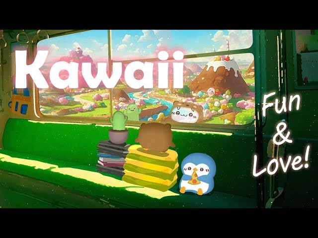 Cute music 💕 KAWAII BGM【🚃お菓子の国🍭】