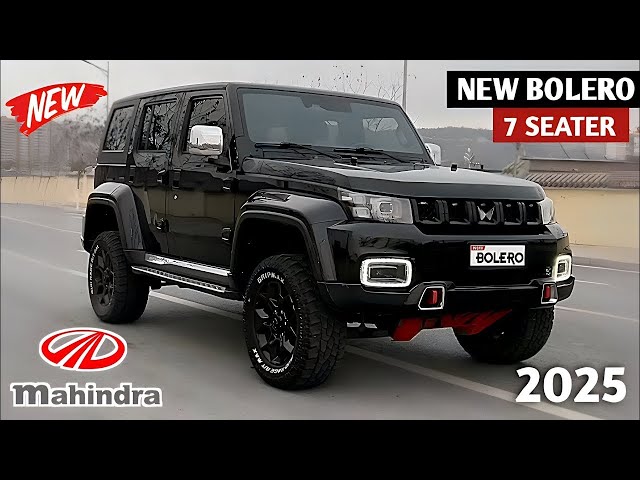 MAHINDRA All-New Bolero Launch🔥|| 2025 MAHINDRA BOLERO FACELIFT😱|| ₹4.57 Lakh Price Book Now.