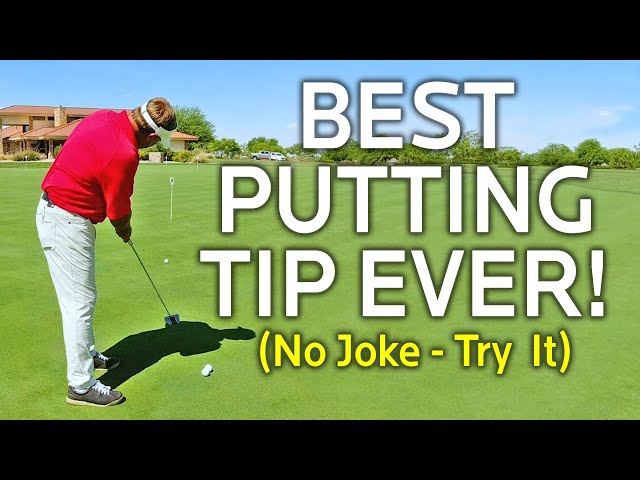 The Best Putting Tip Ever! (No Joke - Try It)