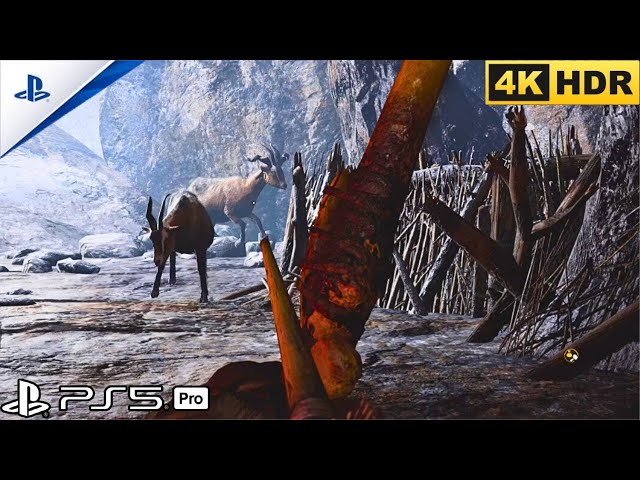 (PS5 Pro) Far Cry Primal – Ultra Realistic 4K Survival War | Brutal Combat & Warfare [60FPS HDR]