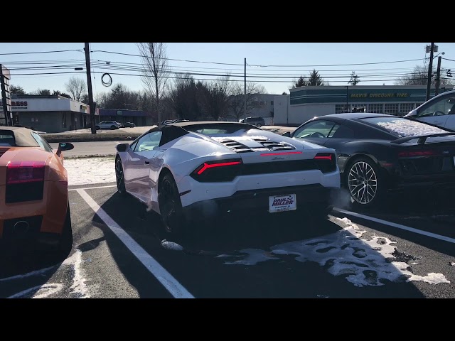 Lamborghini Huracan Startup and Rev!