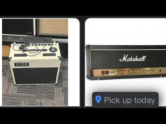 Marshall DSL 100H 900-1960B JCM vs EVH 5150 Iconic III 40W Combo!