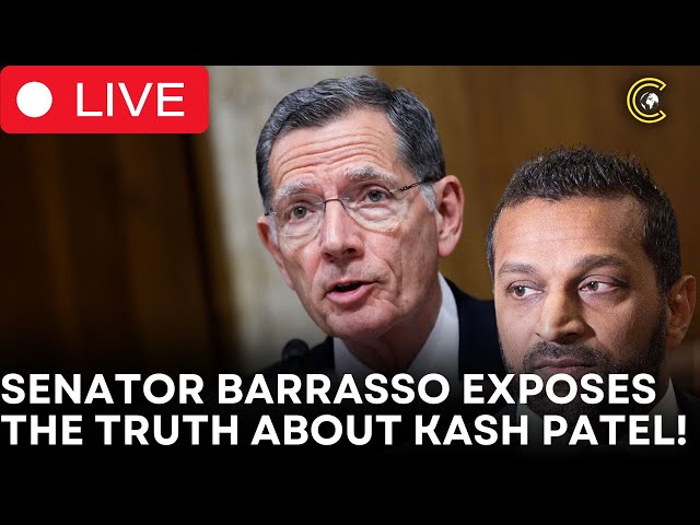 LIVE: Senator Barrasso REVEALS Why Democrats FEAR Kash Patel as FBI Chief