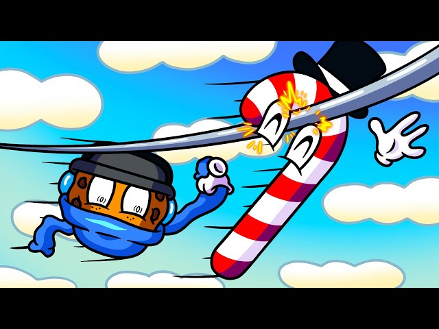 We Zipline with Candy Canes and Cookies in Secret Staycation Roblox!