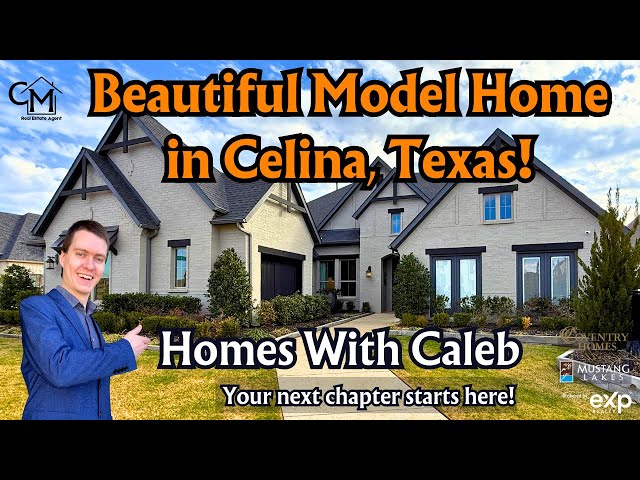 Inside Celina's Luxurious Coventry Homes at Mustang Lakes!