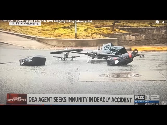 DEA Agent hits and kills mother on bicycle instead of using Air Tag