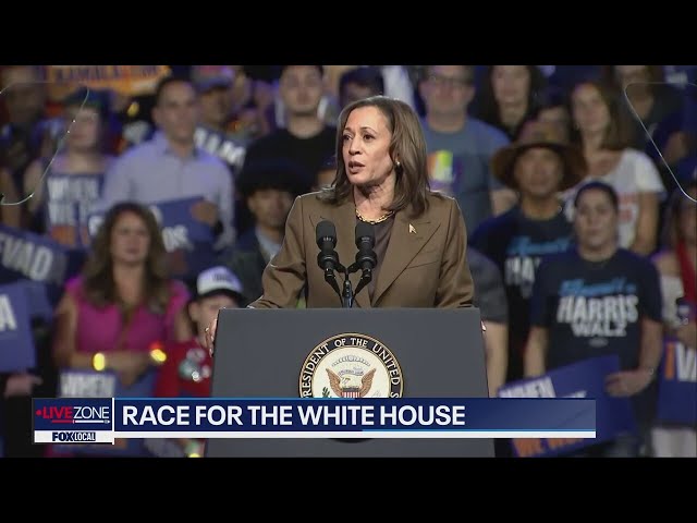 Harris and Trump race for the White House