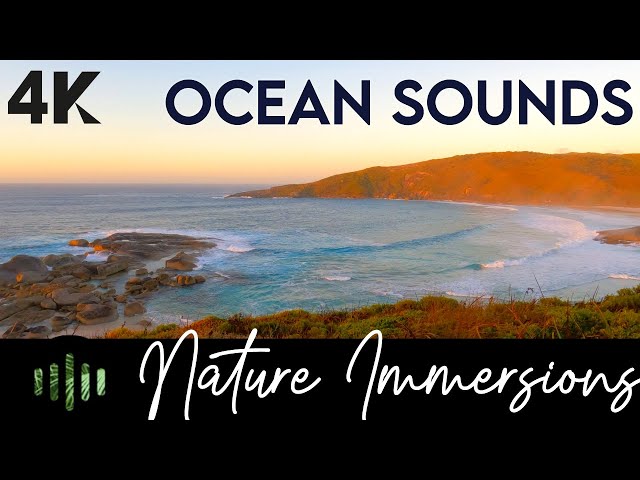 Relaxing Ocean Sounds at Sunrise | Incredible Australian Coastline | Scenic 4K Nature Immersion