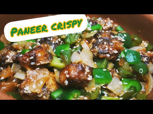 paneer crispy || indo chinese starter recipe || How to make paneer crispy || Shabana's Nest ||