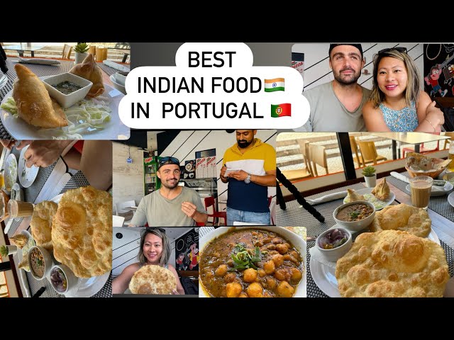 The best INDIAN FOOD in PORTUGAL @LuluNagaVlog  #naga #nagavlog #india #indianfood #mukbang #food