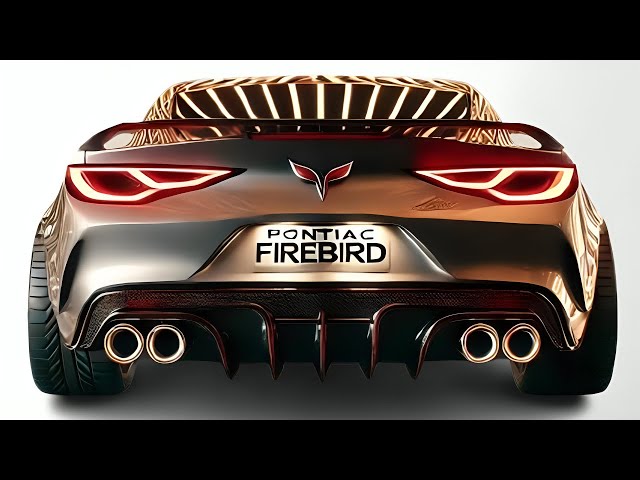 Pontiac Firebird 2025 – The Ultimate Muscle Car is BACK!