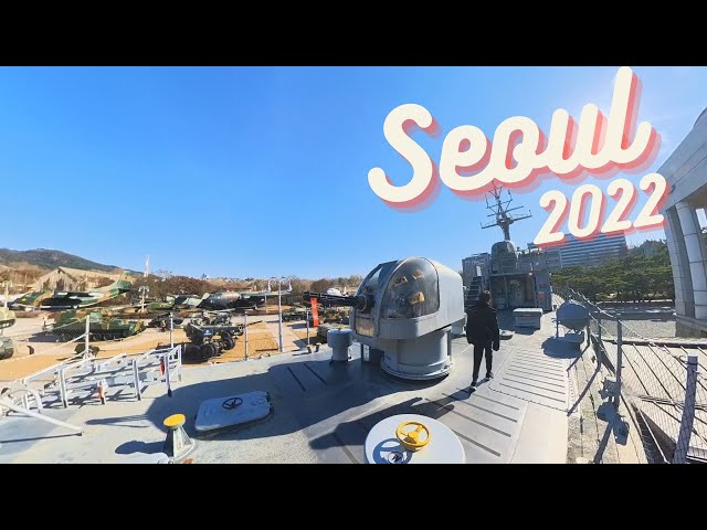 #Seoul 2022 : War Memorial - Chamsuri | 360° VR Video | Insta360 One X3