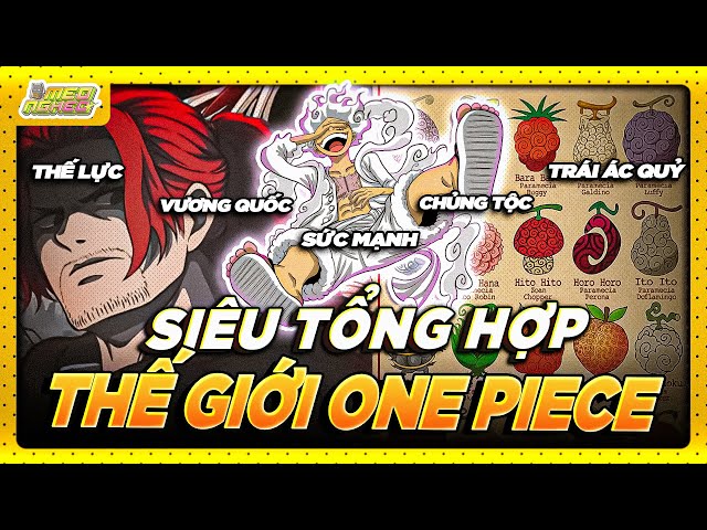 ONE PIECE | TỔNG HỢP TOÀN BỘ THẾ GIỚI ONE PIECE!