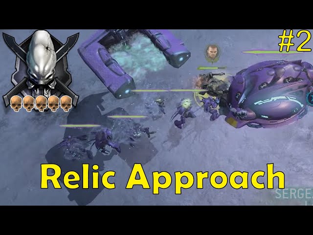 Halo Wars LASO CO-OP #2 Relic Approach