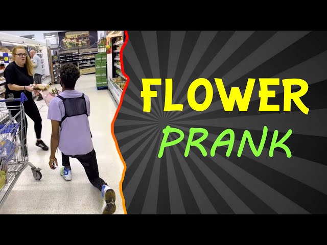 Flower Prank on Girls 😂 | No One Cares