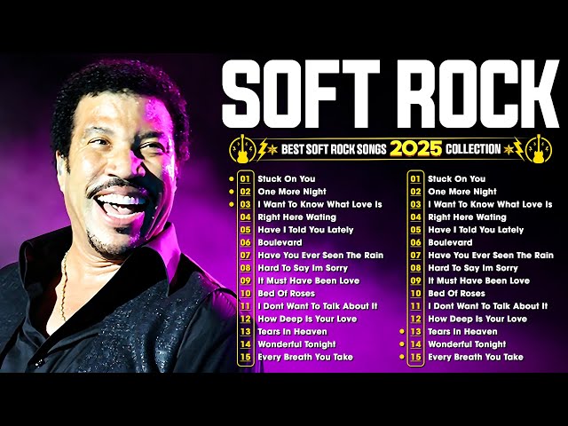 Lionel Richie, Elton John, Rod Stewart, Phil Collins, Bee Gees - Soft Rock Ballads 70s 80s 90s