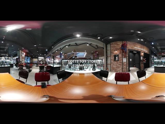 [COMMA 360 VR VIDEO] LOTTE TOY STORE