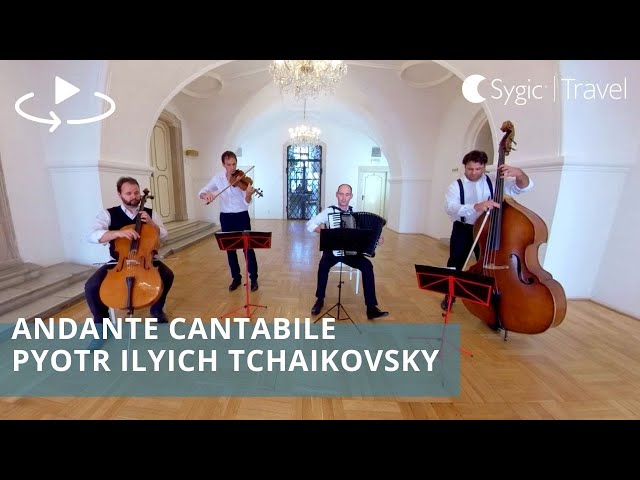 360° Classical Music - Tchaikovsky's Andante Cantabile (String Quartet No. 1) by Shadow Quartet